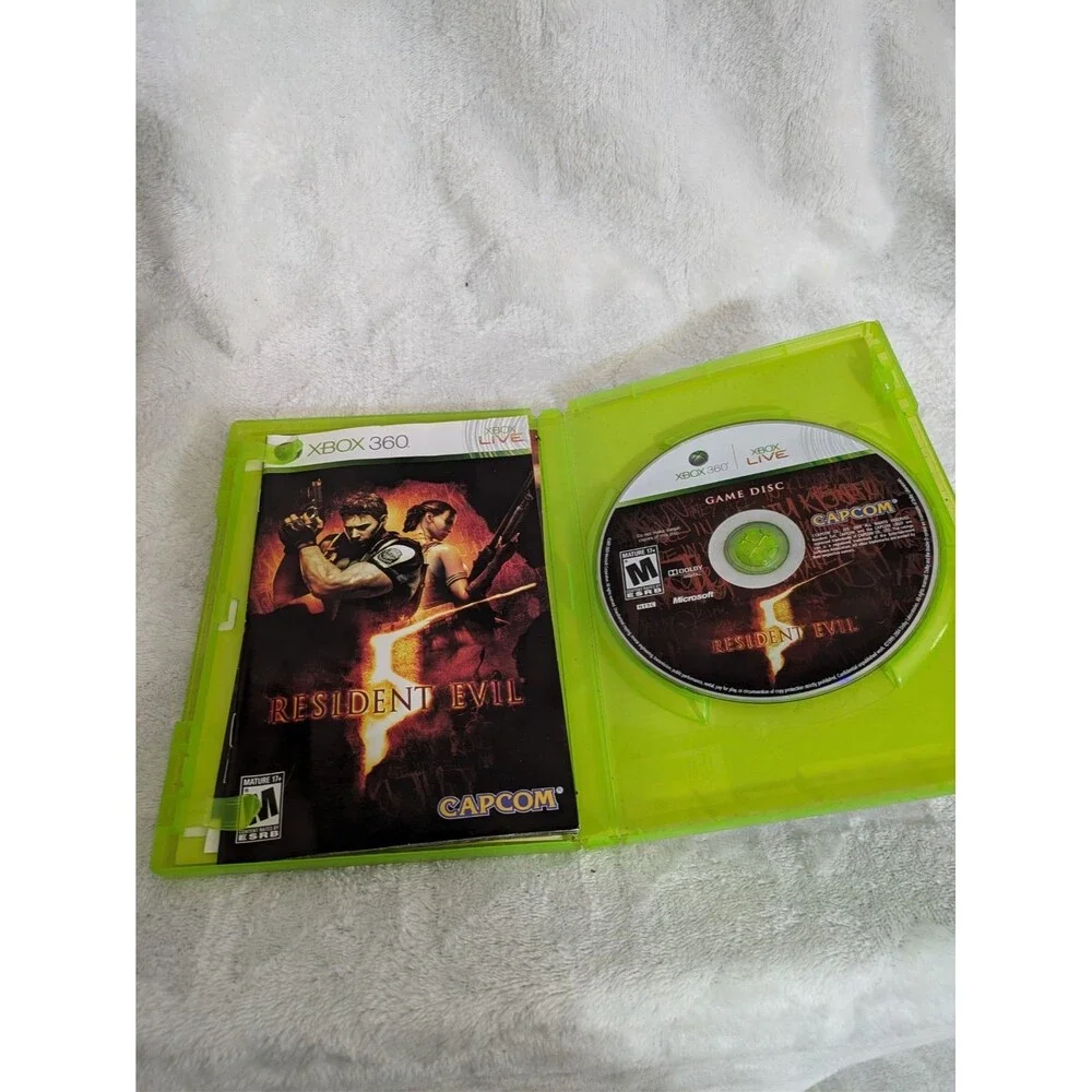 Resident Evil Microsoft Xbox 360 Mature +17 Video Game